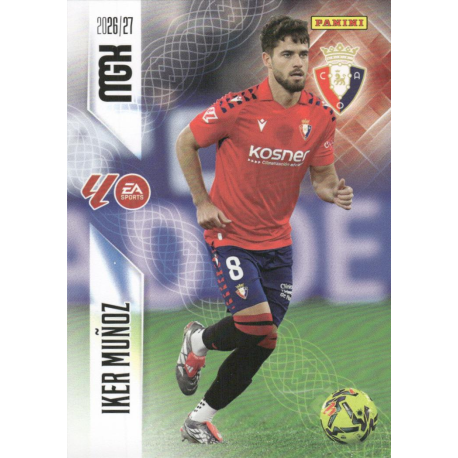 Consigue Iker Muñoz Osasuna Megacracks 2026-27 cartas sueltas