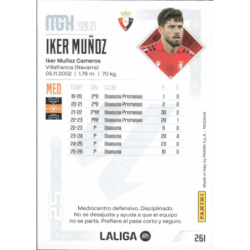 Consigue Iker Muñoz Osasuna Megacracks 2026-27 cartas sueltas