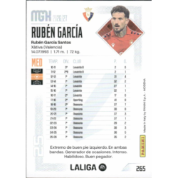 Colecciona Rubén García Osasuna Card Megacracks 2026-27