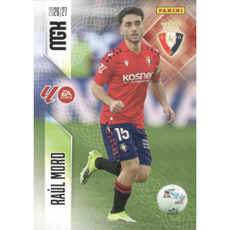 Compra Raúl Moro Osasuna Panini Megacracks 26-27