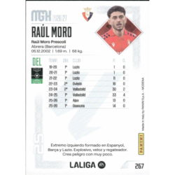 Compra Raúl Moro Osasuna Panini Megacracks 26-27