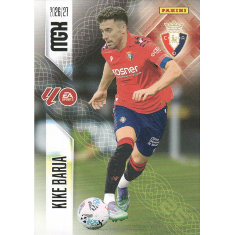 Colecciona Kike Barja Osasuna Megacracks 2026-27 card