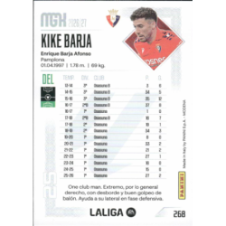 Colecciona Kike Barja Osasuna Megacracks 2026-27 card