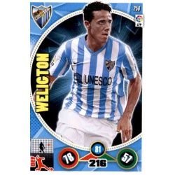 Weligton Málaga 256 Adrenalyn XL La Liga 2014-15