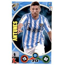Antunes Málaga 257 Adrenalyn XL La Liga 2014-15