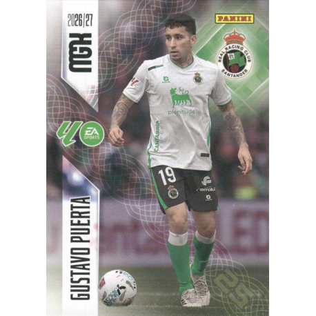 Consigue ahora Gustavo Puertas Racing Santander Carta colección Megacracks 2026-27