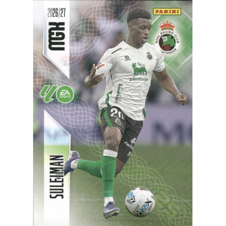 Consigue Suleiman Racing Santander Panini Megacracks LaLiga EA Sports 2026-27