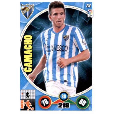 Camacho Málaga 258 Adrenalyn XL La Liga 2014-15