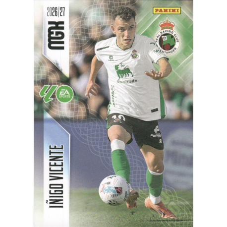 Añade a tu colección Íñigo Vicente Racing Santander Megacracks LaLiga EA Sports 2026-27