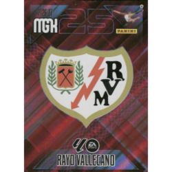 Hazte con Escudo Rayo Vallecano Colección Panini Megacracks 2026-27