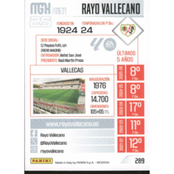 Hazte con Escudo Rayo Vallecano Colección Panini Megacracks 2026-27