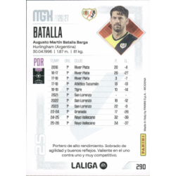 Encuentra Batalla Rayo Vallecano Card colección Megacracks 2026-27