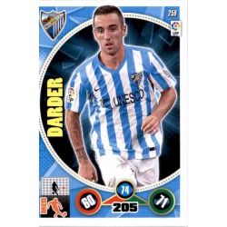 Darder Málaga 259 Adrenalyn XL La Liga 2014-15