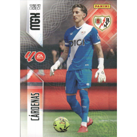 Hazte con Cárdenas Rayo Vallecano Megacracks 2026-27 cromo