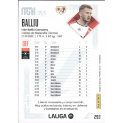 Hazte con Balliu Rayo Vallecano Colección Megacracks 2026-27