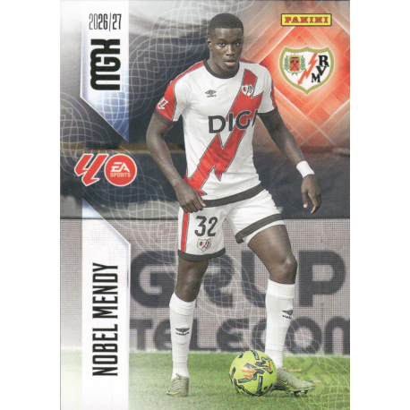 Colecciona Nobel Mendy Rayo Vallecano Megacracks 2026-27 cartas sueltas