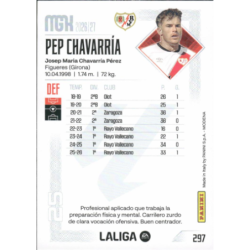 Encuentra Pep Chavarría Rayo Vallecano Megacracks 2026-27 cartas sueltas