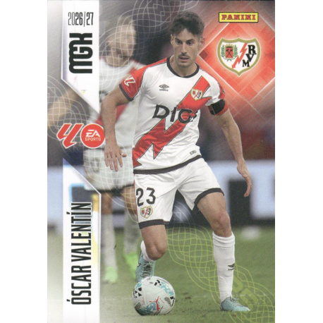 Completa tu colección Óscar Valentín Rayo Vallecano Megacracks LaLiga EA Sports 2026-27