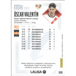 Completa tu colección Óscar Valentín Rayo Vallecano Megacracks LaLiga EA Sports 2026-27