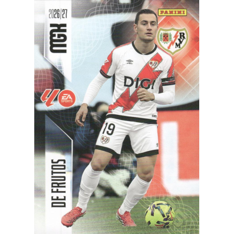 Colecciona De Frutos Rayo Vallecano Cartas Panini Megacracks 2026-27