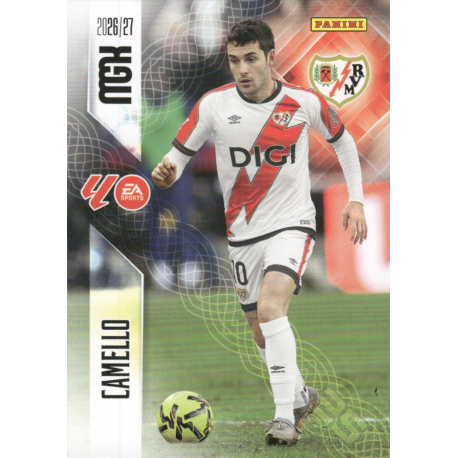 Hazte con Camello Rayo Vallecano Card Megacracks 2026-27