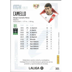 Hazte con Camello Rayo Vallecano Card Megacracks 2026-27