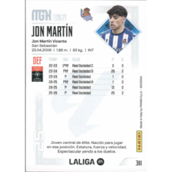 Colecciona Jon Martín Real Sociedad Panini Megacracks LaLiga EA Sports 2026-27