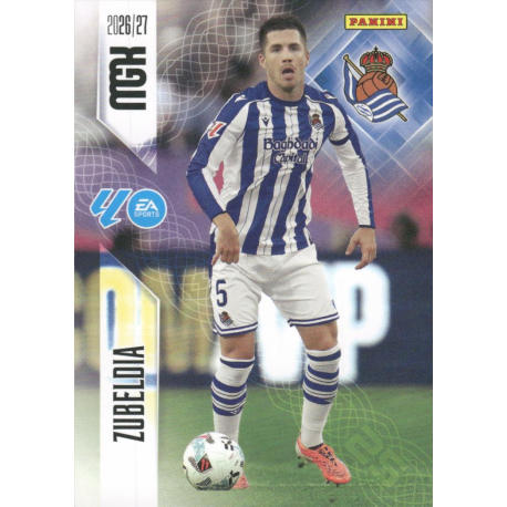 Compra Zubeldia Real Sociedad Cards Panini Megacracks 2026-27