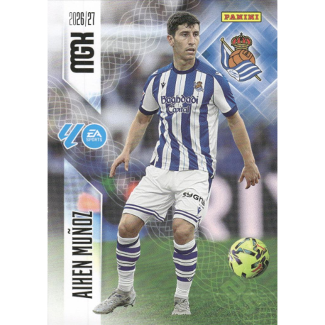 Añade a tu colección Aihen Muñoz Real Sociedad Card colección Megacracks 2026-27