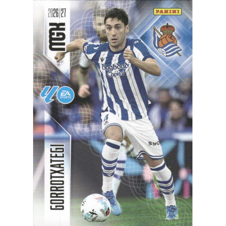 Colecciona Gorrotxategi Real Sociedad Megacracks 2026-27 cromo