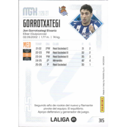 Colecciona Gorrotxategi Real Sociedad Megacracks 2026-27 cromo
