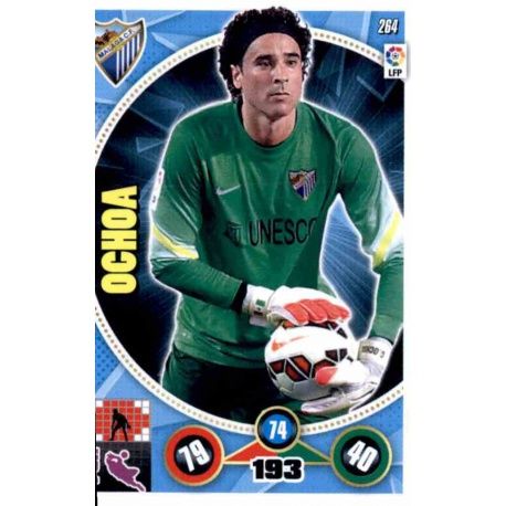 Ochoa Málaga 264 Adrenalyn XL La Liga 2014-15