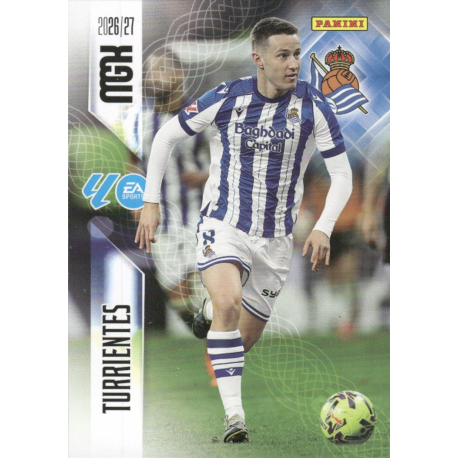 Hazte con Turrientes Real Sociedad Cartas Panini Megacracks 2026-27