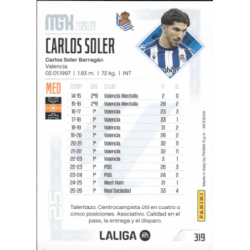Encuentra Carlos Soler Real Sociedad Panini MGK 2026-27