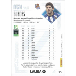 Encuentra Guedes Real Sociedad Megacracks 2026-27 cartas sueltas