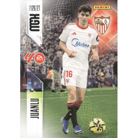 Completa tu colección Juanlu Sevilla Card colección Megacracks 2026-27