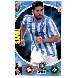 Samu Málaga 268 Adrenalyn XL La Liga 2014-15