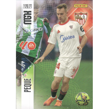 Completa tu colección Peque Sevilla Megacracks 2026-27 cartas sueltas