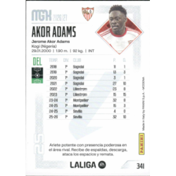 Añade a tu colección Akor Adams Sevilla Megacracks LaLiga 2026-27