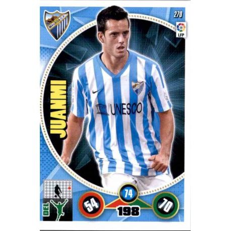 Juanmi Málaga 270 Adrenalyn XL La Liga 2014-15