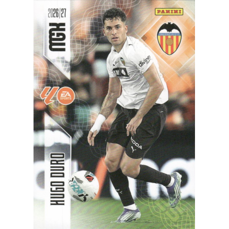 Añade a tu colección Hugo Duro Valencia Megacracks 2026-27 card