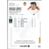 Colecciona Diego López Valencia Megacracks 2026-27 Panini card