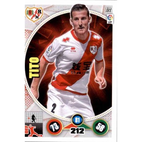 Tito Rayo Vallecano 272 Adrenalyn XL La Liga 2014-15