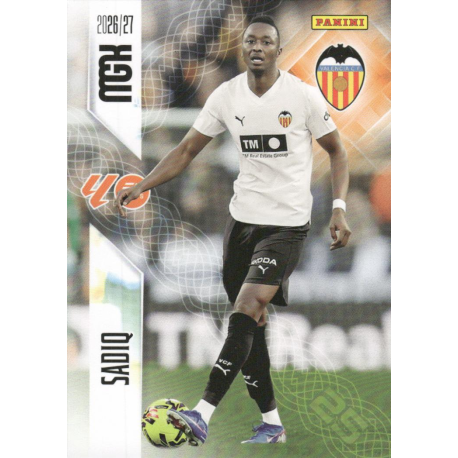 Consigue Sadiq Valencia Cartas Panini Megacracks 2026-27