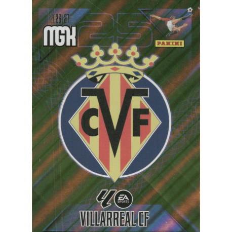 Consigue ahora Escudo Villarreal Cards Megacracks 2026-27