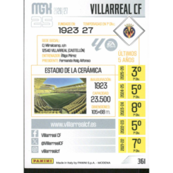 Consigue ahora Escudo Villarreal Cards Megacracks 2026-27