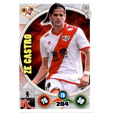 Zé Castro Rayo Vallecano 273 Adrenalyn XL La Liga 2014-15