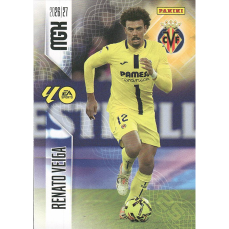 Consigue Renato Veiga Villarreal Panini Megacracks LaLiga 2026-27