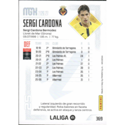 Consigue Sergi Cardona Villarreal Cards Megacracks 2026-27