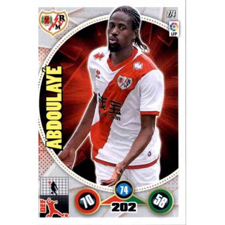 Abdoulayé Rayo Vallecano 274 Adrenalyn XL La Liga 2014-15